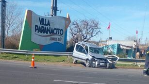 Grave siniestro vial en Villa Paranacito