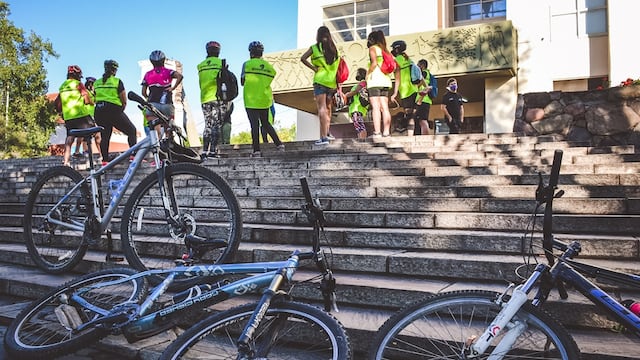 La municipalidad de Guaymallén organizó para este sábado un nuevo Bicitour para conocer el departamento. Gentileza MG
