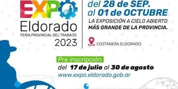 Eldorado se viste de lujo para recibir a la Expo Eldorado.