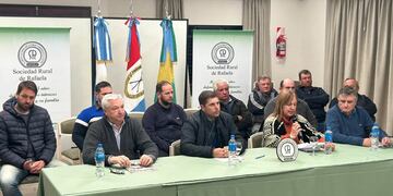 Conferencia de prensa de la Sociedad Rural de Rafaela por hechos de inseguridad
