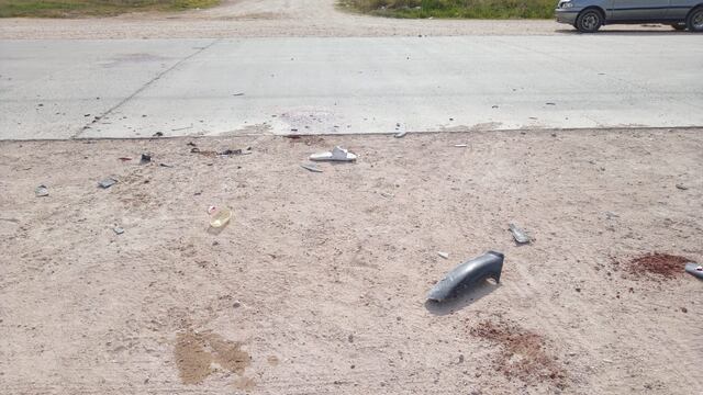 dos muertos en un choque de motos en Av. Aníbal Ponce