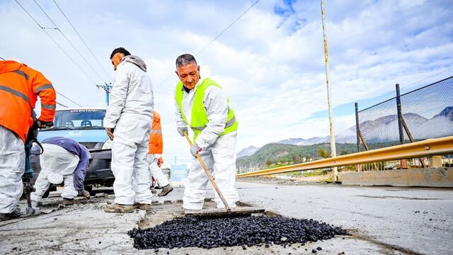 Ushuaia: realizarán trabajos de bacheo