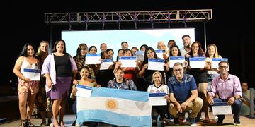 Entrega de certificados a las 391 capacitadas en Rafaela