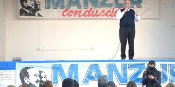 Manzur participó en un acto en Concepción.