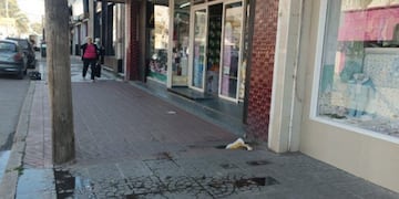 Piden a ABSA urgente solución a los desbordes cloacales en las primeras cuadras de Irigoyen.
