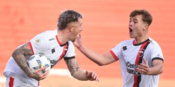 El "Colo" Ramírez le dio el penúltimo toque a la jugada de la victoria.