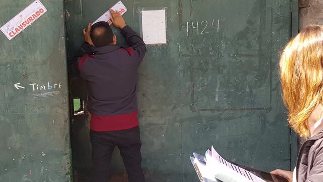 La misma no contaba con distinta documentación habilitante, así como también se registraron mal olor y falta de higiene.