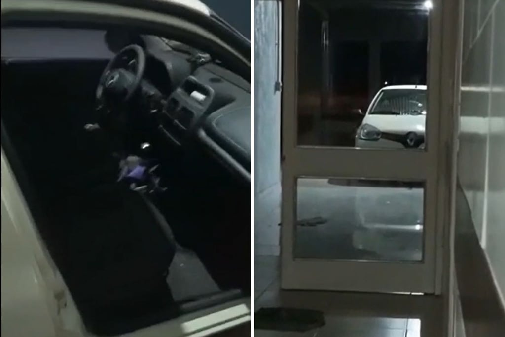 Un médico estaba de guardia, fue a revisar su auto y apareció una escalofriante figura que lo dejó aterrado