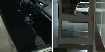 Un médico estaba de guardia, fue a revisar su auto y apareció una escalofriante figura que lo dejó aterrado