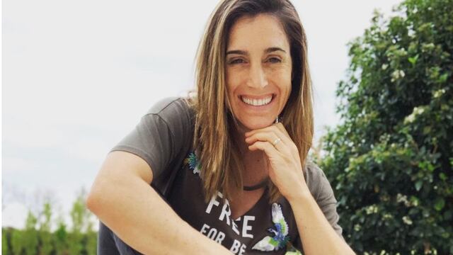 La santafesina despertó el espíritu deportivo de la voz principal del grupo jujeño. (@sole_pastorutti)