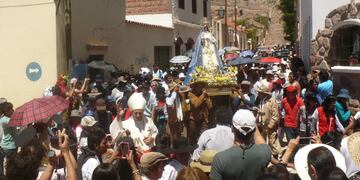 Humahuaca es el epicentro de los festejos en honor a la virgen de la Candelaria, en Jujuy.