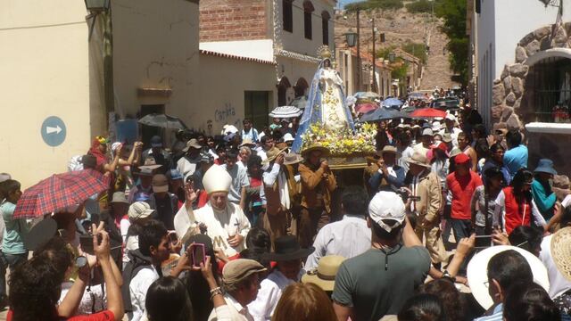 Humahuaca es el epicentro de los festejos en honor a la virgen de la Candelaria, en Jujuy.