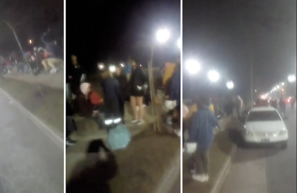 Vecinos de la avenida Pellegrini se quejan por las madrugadas sin control