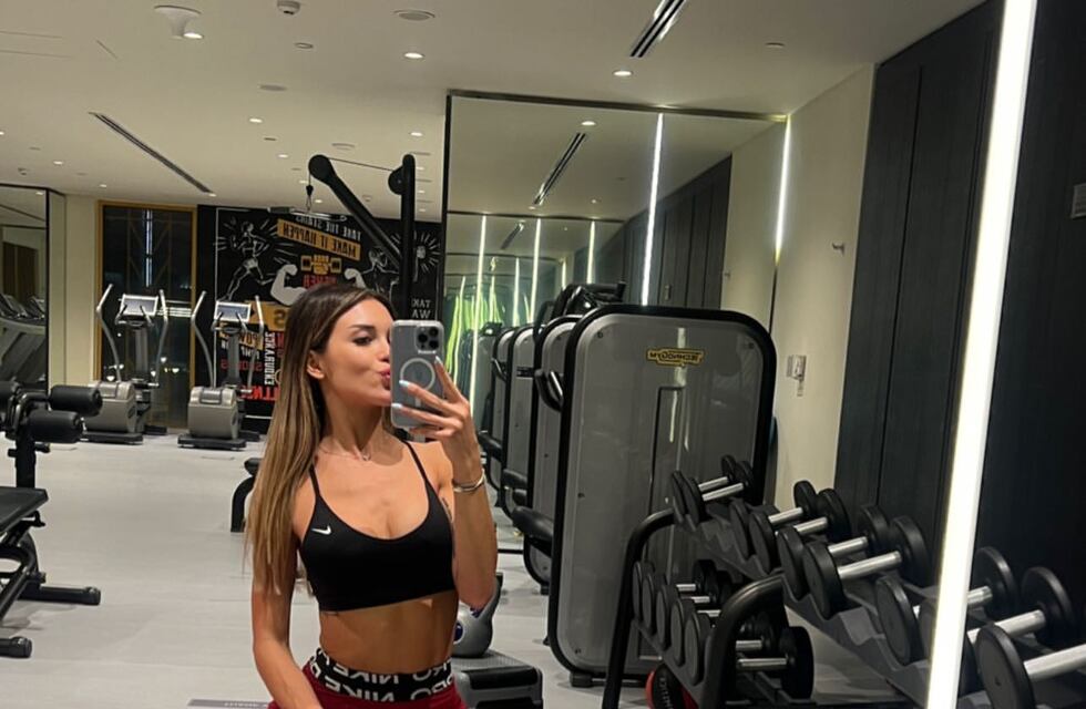 Agustina Gandolfo, no para: mostró cuál es su exigente rutina de ejercicios desde Qatar