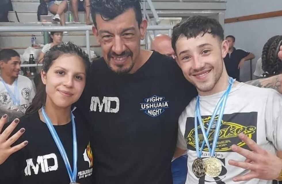 El Kickboxing de Ushuaia arrasó en el Torneo Nacional