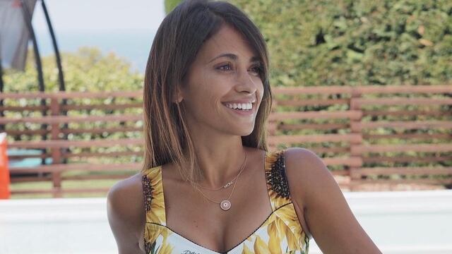 Antonela Roccuzzo cautivó a todos con su estilo. (Foto: Instagram)