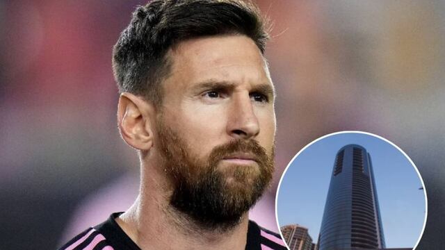 La lujosa torre donde vive Lionel Messi en Miami.
