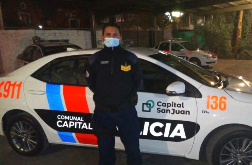 Efectivos de la Policía Comunal de Capital salvaron a un bebé sanjuanino que no respiraba