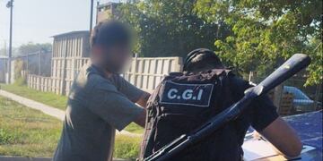 Rápido accionar permitió la detención de un ladrón