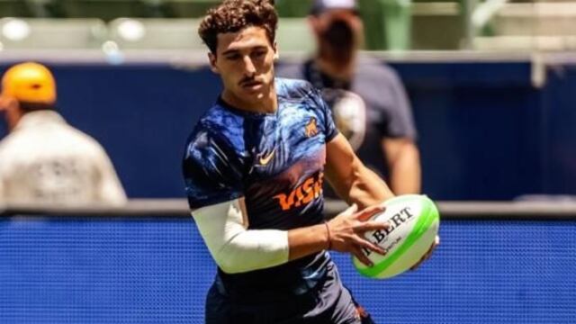 El mendocino Rodrigo Isgró, estará en los Juegos Olímpicos junto al seleccionado Pumas7s.