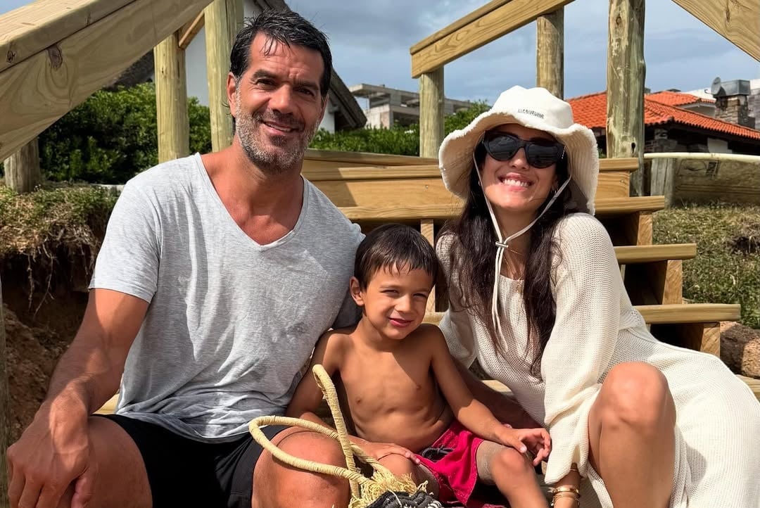 Cristian Cúneo Libarona y Luli Fernández son padres de Indalecio, que nació en marzo de 2019. (Instagram @lulifernandezok).