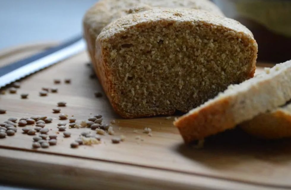 Sin harina y súper nutritiva: la receta de pan de lentejas