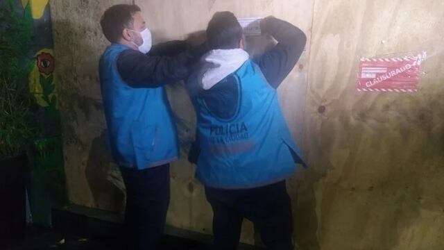 Clausuraron un bar en Palermo donde había una fiesta electrónica