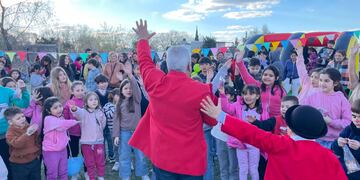 Los niños de Gualeguaychú fueron agasajados con ocho espectaculares fiestas en simultáneo