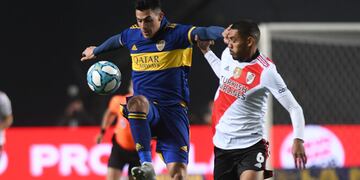 En La Plata se juega el superclásico por la Copa Argentina. (Gentileza Clarín)