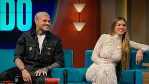 Mauro Icardi y la China Suárez en Otro día perdido