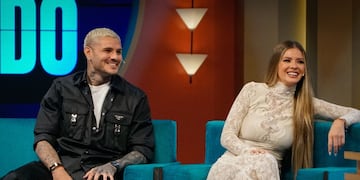 Mauro Icardi y la China Suárez en Otro día perdido