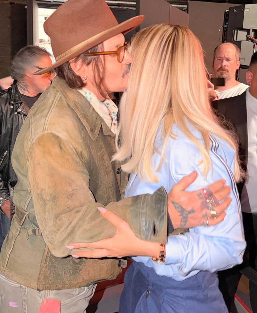 Wanda Nara y Johnny Depp, juntos en Buenos Aires