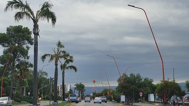 Jornada con amenaza de lluvias y tormentas en Carlos Paz.