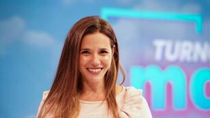 Luciana Rubinska paralizó los corazones con su entrenamiento.