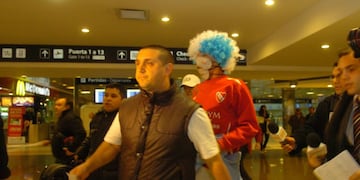 El jefe de la barra brava de Rosario Central fue deportado de Sudáfrica durante el Mundial 2010.