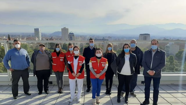 Por el trabajo voluntario reconocieron la labor de la Cruz Roja en San Rafael.