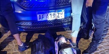 El material secuestrado