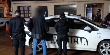 Hombre detenido en Oberá acusado de violencia de género.