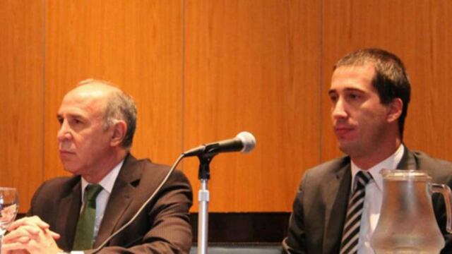 Ricardo Lorenzetti y Pablo Lorenzetti. (gentileza UBA)