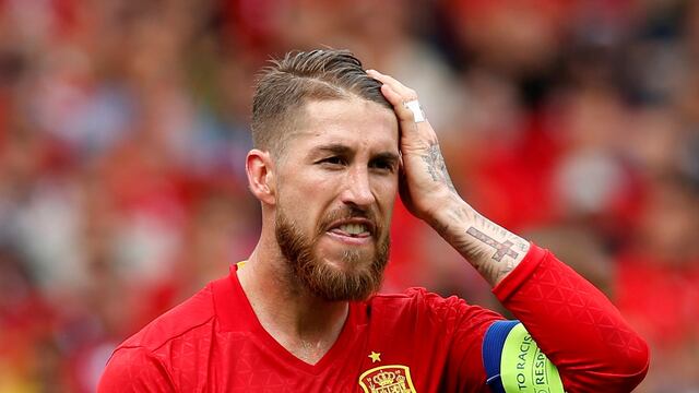Sergio Ramos no jugará la Eurocopa.