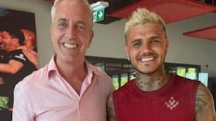 Marley entrevistó a Mauro Icardi para su programa Por el mundo.