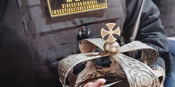 Córdoba. La corona recuperada (Gentileza).