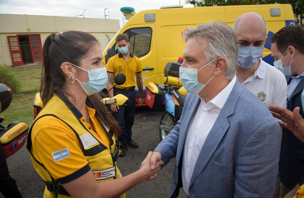 Por primera vez una mujer conducirá una motoambulancia del 107 en Córdoba