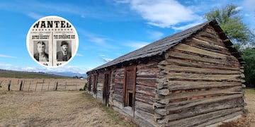 Una particular cabaña en Chubut esconde detrás la historia de dos famosos bandidos del Lejano Oeste.