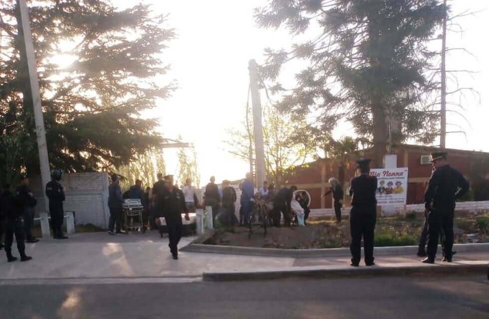 Se incendió un geriátrico y trasladaron a 21 ancianos al hospital Schestakow en San Rafael