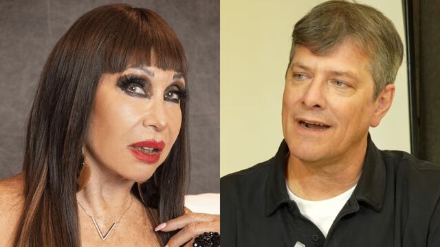 Moria Casán y Mario Pergolini