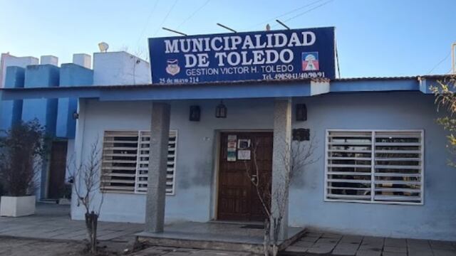Municipalidad de Toledo. Robaron una suma millonaria de las arcas públicas. (Foto / Google Maps)