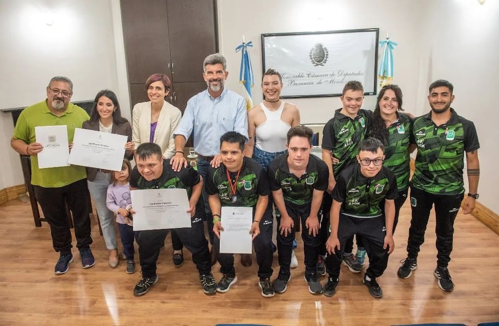 Se declaró de interés legislativo a la primera liga mendocina de futsal mixto para personas con síndrome de Down