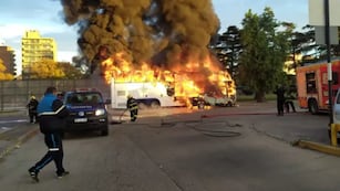 Incendio en Rosario