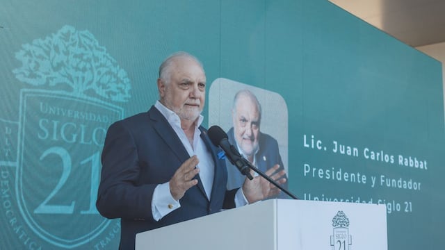 Juan Carlos Rabbat, presidente y fundador de Universidad Siglo 21, es uno de los imputados.